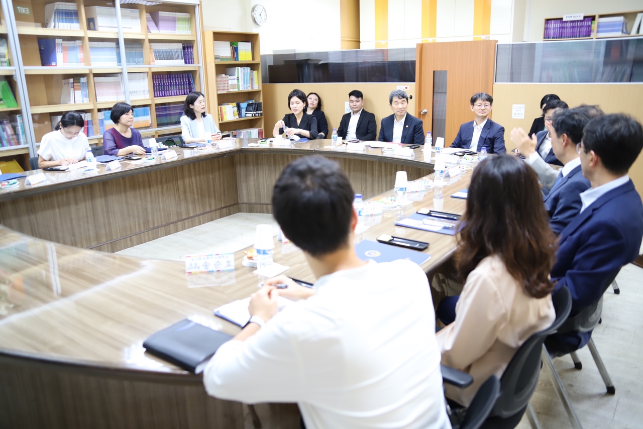 이주호 부총리님 학교 방문