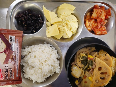 6.19:쌀밥,마라탕,계란찜,콩자반,배추김치,아이스크림