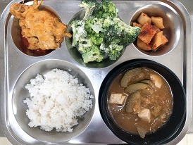 7.17:쌀밥,청국장찌개,치즈매콤닭살볶음,브로콜리샐러드,깍두기